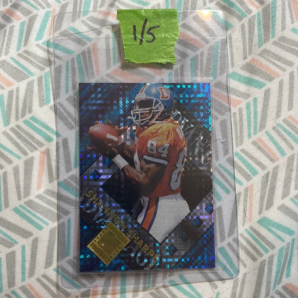 Shannon Sharpe Football Sports Cards